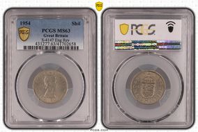 1954 Shil S-4147 English Rev MS63