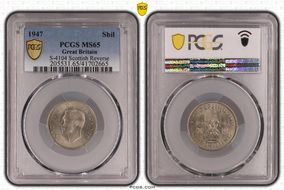 1947 Shil S-4104 Scottish Rev MS65