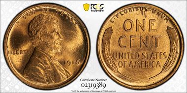 1916 1C MS67RD