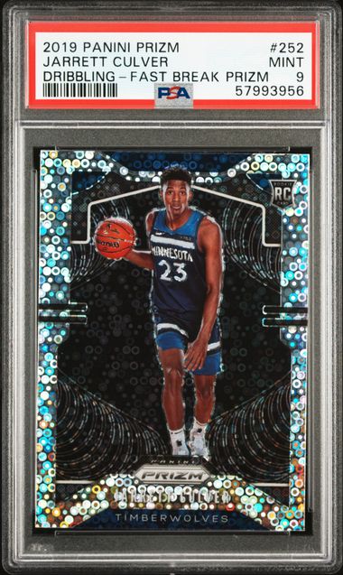 2019 Panini Prizm #252 Jarrett Culver – PSA MINT 9 on Goldin Auctions