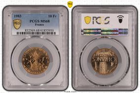 1983 10 Fr MS68