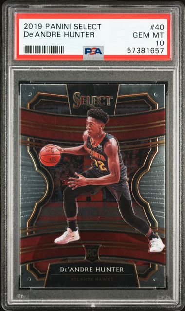 2019 Panini Select 40 De'Andre Hunter PSA 10 on Goldin Marketplace