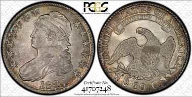 1827 50C O-147 MS64+