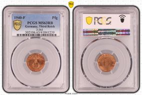 1940-F Pfg J-361 MS63RB