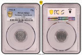 1942-B Pfg J-369 MS63