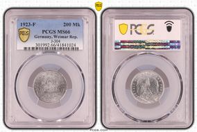 1923-F 200 Mk J-304 MS66