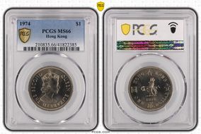 1974 $1 MS66