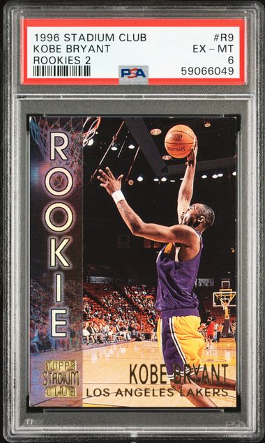 1996-97 Topps Stadium Club Rookies 2 #R9 Kobe Bryant Rookie Card