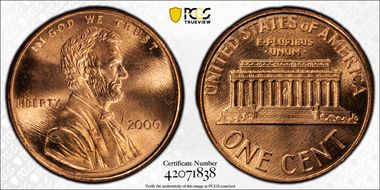 2000 1C Wide AM, FS-901 MS68RD