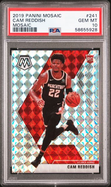 2019 Panini Mosaic #241 Cam Reddish — front