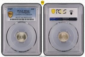 1907 10C MS66