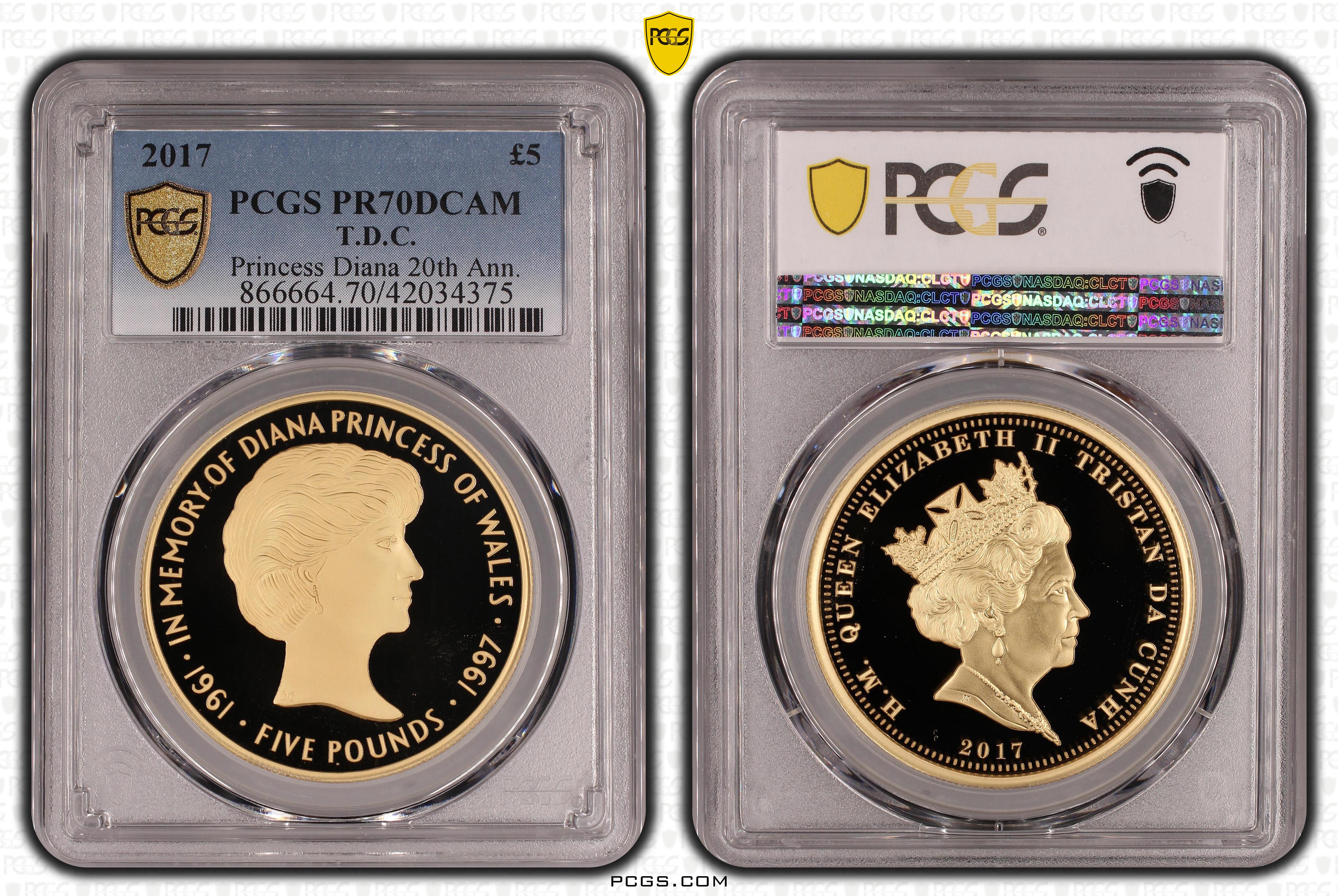 PCGS Certificate Verification Coin Details for Cert #42034375