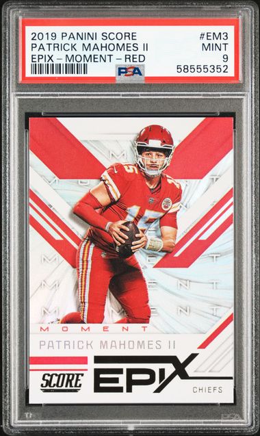 2017 Panini National Treasures Rookie NFL Gear Triple Material Signatures  #RST-PM Patrick Mahomes II Signed Relic Rookie Card (#35/99) - BGS MINT 9,  Beckett 10 on Goldin Auctions