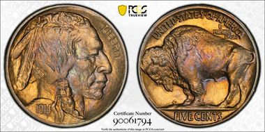 1914 5C AU58