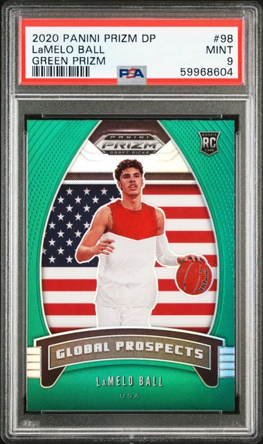 LaMelo Ball 2020-21 Panini Prizm Draft Picks Global Prospects