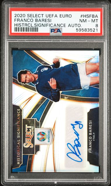 2020 Panini Select Uefa Euro Historical Significance Autographs 