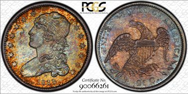 1833 25C Browning 1 MS67