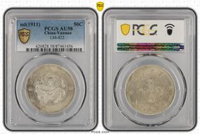 (1911) 50C LM-422 AU58