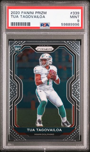 TUA TAGOVAILOA 2020 Panini Chronicles PRIZM BLACK RC Rookie #PB-2