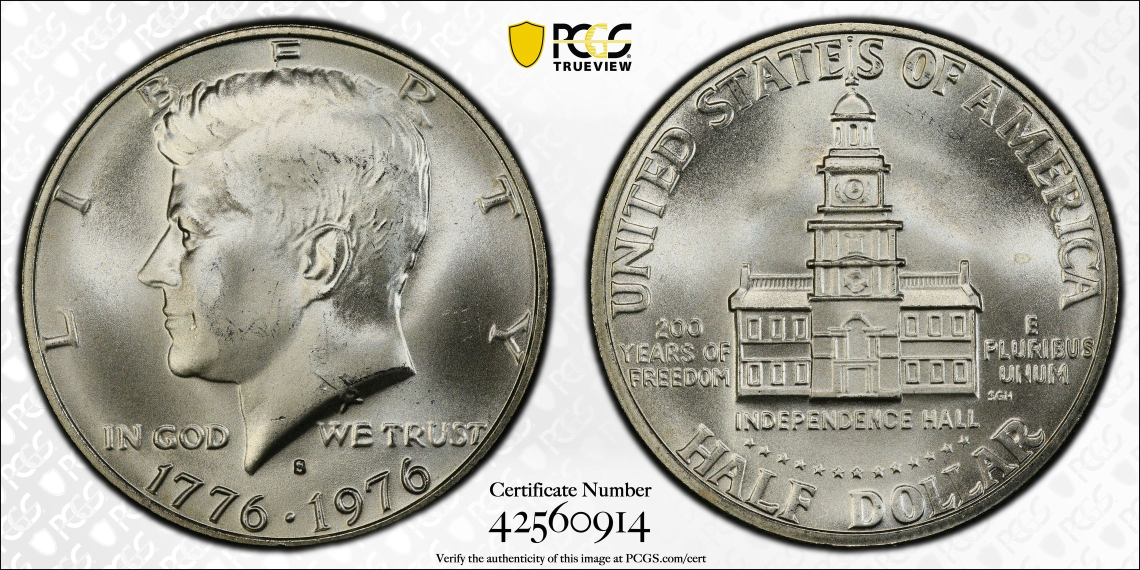 1976 S Silver Half Dollar