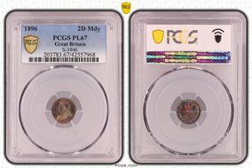 1896 2D Mdy S-3946 PL67