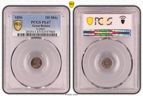 1896 1D Mdy S-3947 PL67