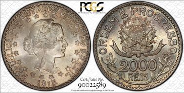 1913-A 2000 R KM-514 MS66