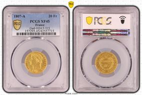 1807-A 20 Fr Gad-1024 F-515 XF45