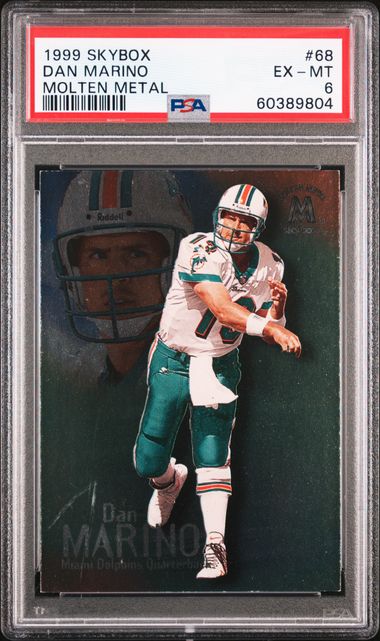 1984 Topps #123 Dan Marino Rookie Card – PSA EX-MT 6 on Goldin