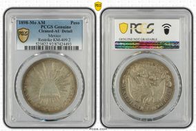 1898-Mo AM Peso Restrike KM-409.2 N1