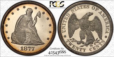 1877 20C PR66DCAM
