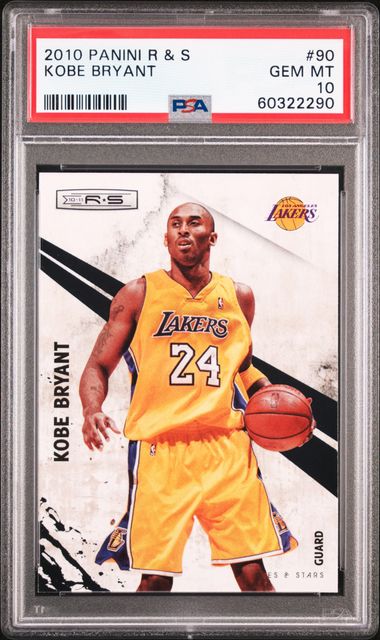 2010 Panini Rookies & Stars 90 Kobe Bryant – PSA GEM MT 10 on