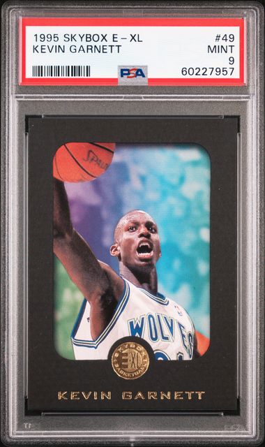 1995 Skybox E-Xl #49 Kevin Garnett PSA 9 on Goldin Marketplace