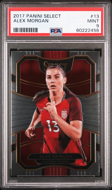 2017 Panini Select 13 Alex Morgan – PSA MINT 9 on Goldin Auctions