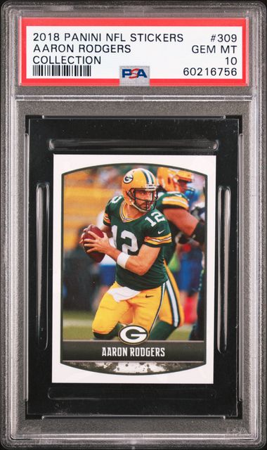 2021 Panini Contenders #34 Aaron Rodgers – PSA MINT 9 on Goldin Auctions