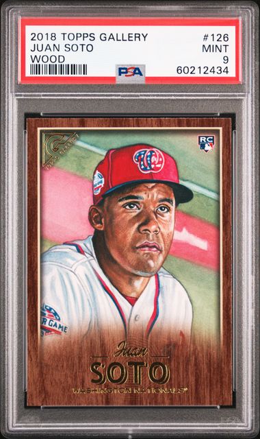 Juan Soto (Washington Nationals) 2018 Topps Update Baseball #US300 RC  Rookie Card - PSA 10 GEM MINT