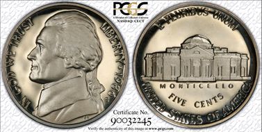1986-S 5C PR69DCAM