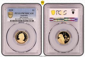 2020 $2 6th Portrait PR70DCAM