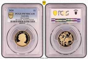 2020 $1 PR70DCAM