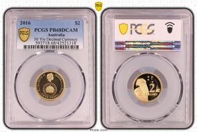 2016 $2 50 Yrs Decimal Currency PR68DCAM