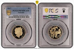 2017 $1 PR70DCAM