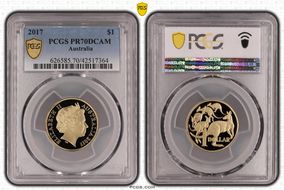 2017 $1 PR70DCAM