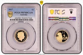 2017 $2 PR70DCAM