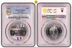2021 50C Centenary of the RAAF S. E. 5A MS68