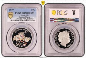 2019 50C Possum Magic Colorized PR70DCAM