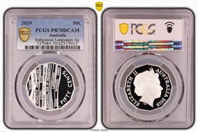 2019 50C Indigenous Languages Ag PR70DCAM