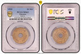 1933 10 Mil MS63