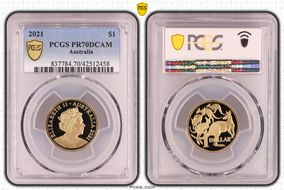 2021 $1 PR70DCAM