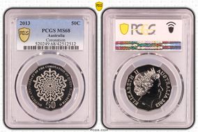 2013 50C Coronation MS68