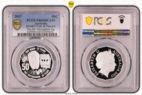 2017 50C MABO Pride & Passion Yes for Aboriginals Ag PR69DCAM